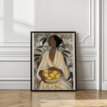 Load image into Gallery viewer, Citrus Garden Woman PFY Art Print