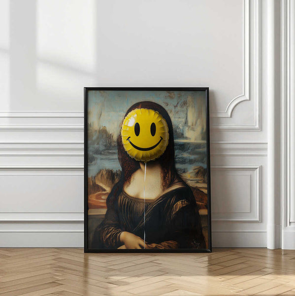 Parody of the Mona Lisa PFY Art Print
