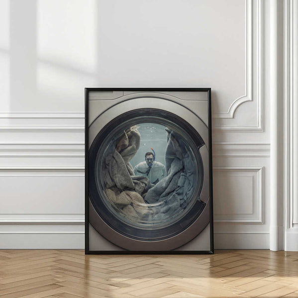 The Washing Machine Dive PFY Art Print