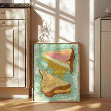 Load image into Gallery viewer, Melted Cheese Sandwiches PFY Art Print