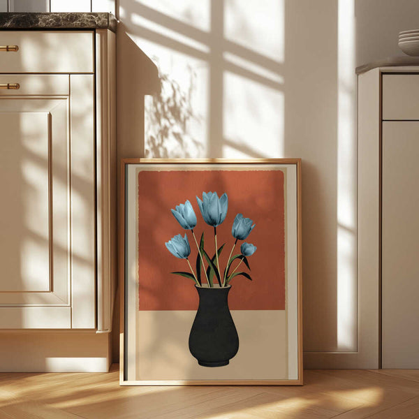 Tulips In Vase 3 Art Print