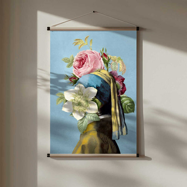 Meisje Met De Parel – the Hidden Edition PFY Art Print