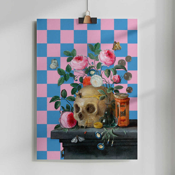 The Cheerfull Vanitas Still Life PFY Art Print