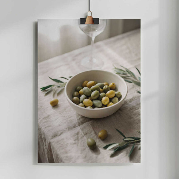 A Bowl of Olives PFY Art Print
