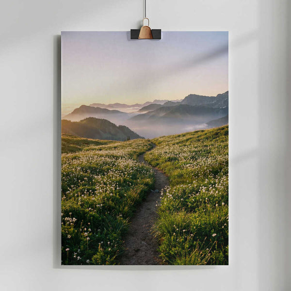 The Mountain Trail PFY Art Print