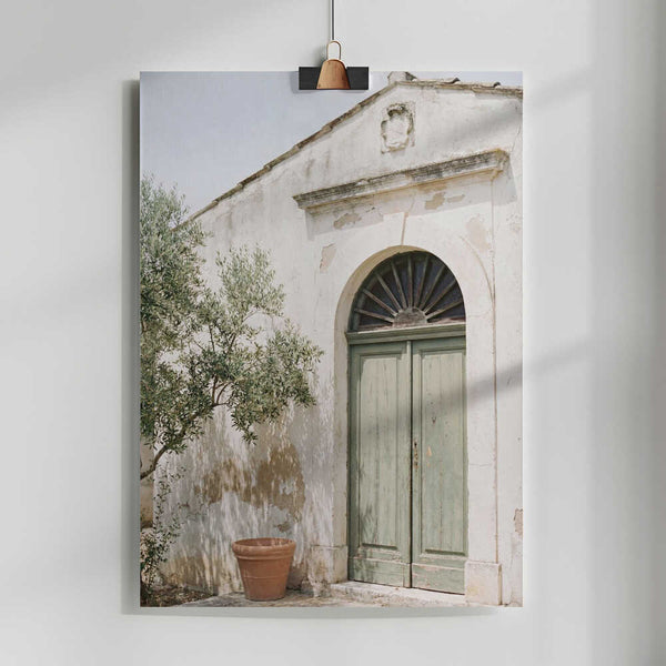 Mediterranean house PFY Art Print