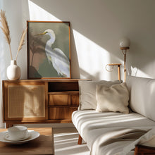 Load image into Gallery viewer, Handpainted Heron oil painting PFY Art Print