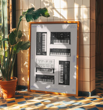 Load image into Gallery viewer, Synthetisers PFY Art Print