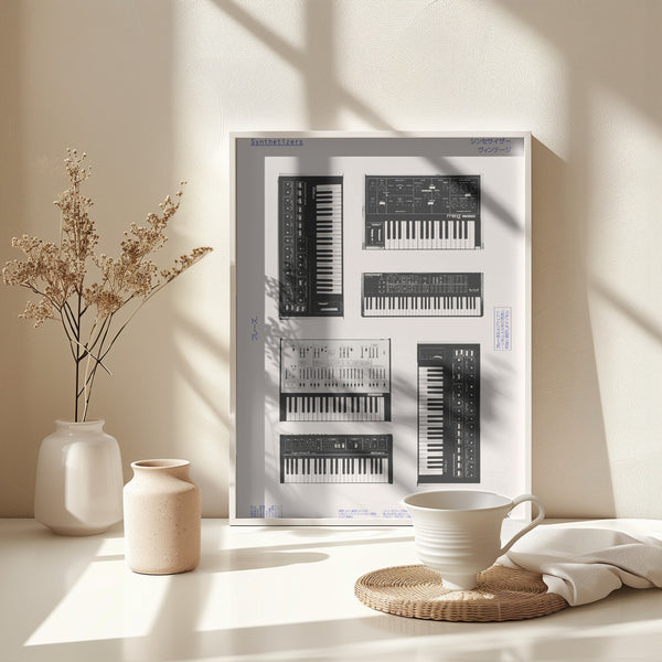 Synthetisers PFY Art Print