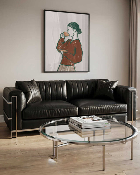 Cozy Tea Time PFY Art Print