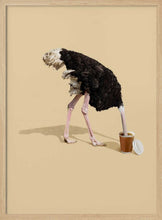 Load image into Gallery viewer, Ostrich Coffee Break PFY Art Print