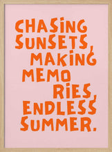 Load image into Gallery viewer, Chasing Sunsets Endless Summer PFY Art Print