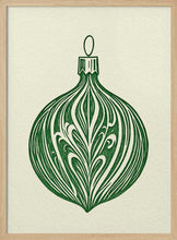 Load image into Gallery viewer, Woodcut Bauble PFY Art Print