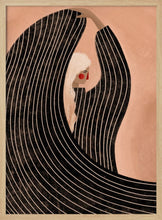 Load image into Gallery viewer, The Woman With The Black Dress PFY Art Print