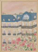 Load image into Gallery viewer, Sunset Over Paris Buildings PFY Art Print