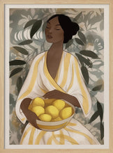 Load image into Gallery viewer, Citrus Garden Woman PFY Art Print
