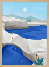 Load image into Gallery viewer, Cliff Jumping, Greece PFY Art Print