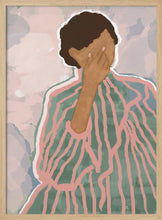 Load image into Gallery viewer, Pink Striped Woman PFY Art Print