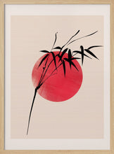 Load image into Gallery viewer, Bamboo Leaf and Sun PFY Art Print