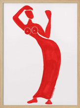 Load image into Gallery viewer, Red Dancing Woman PFY Art Print