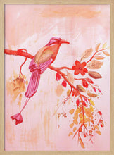 Load image into Gallery viewer, Gentle Pink Bird Branch PFY Art Print