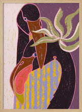 Load image into Gallery viewer, Flamingo Harp Duet PFY Art Print