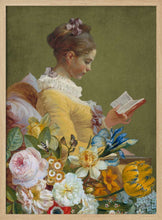 Load image into Gallery viewer, To Read Between the Flowers PFY Art Print