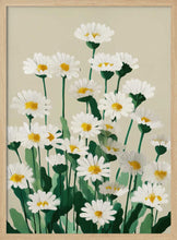 Load image into Gallery viewer, Daisy Meadow Morning Art Print