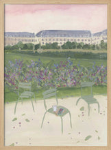 Load image into Gallery viewer, Paris Garden Watercolor Illustration PFY Art Print