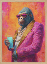 Load image into Gallery viewer, Gorilla In Pink Tuxedo PFY Art Print