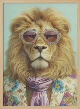Load image into Gallery viewer, Groovy Lion PFY Art Print