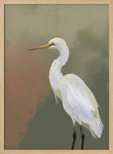 Load image into Gallery viewer, Handpainted Heron oil painting PFY Art Print