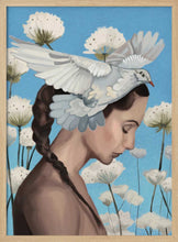Load image into Gallery viewer, Peaceful Woman with Dove PFY Art Print