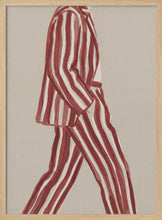 Load image into Gallery viewer, Red Striped Suit PFY Art Print