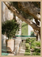 Load image into Gallery viewer, Tranquil Garden Courtyard PFY Art Print