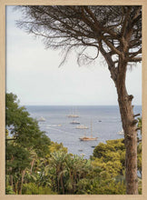 Load image into Gallery viewer, Serene Coastal Yacht View PFY Art Print