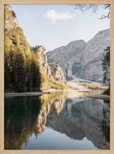 Load image into Gallery viewer, Serene Mountain Lake Reflection PFY Art Print