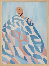 Load image into Gallery viewer, Serene Patterned Woman PFY Art Print
