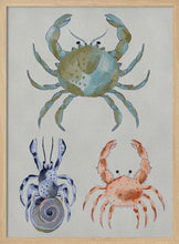 Load image into Gallery viewer, Ocean Crabs Watercolor PFY Art Print