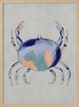 Load image into Gallery viewer, Serene Blue Crab PFY Art Print
