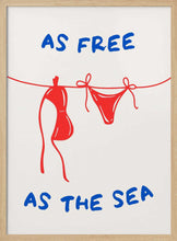 Load image into Gallery viewer, As Free As The Sea PFY Art Print