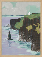 Load image into Gallery viewer, Irish Coastal Cliffs PFY Art Print