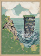 Load image into Gallery viewer, Coastal Cliffs Sea Stack PFY Art Print