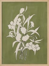 Load image into Gallery viewer, Green Botanical Bouquet PFY Art Print