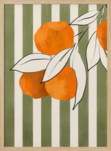Load image into Gallery viewer, Fresh Oranges Stripes PFY Art Print