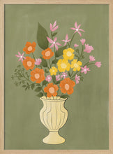 Load image into Gallery viewer, Colorful Floral Vase PFY Art Print