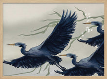 Load image into Gallery viewer, Flying Herons PFY Art Print
