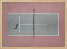 Load image into Gallery viewer, Tennis Court Shadow Play PFY Art Print
