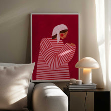 Load image into Gallery viewer, The Woman With the Red Stripes PFY Art Print