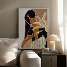 Load image into Gallery viewer, Flamingo Harp Duet III PFY Art Print